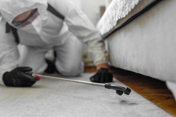 Professional Mosquito Control technician working in Bartlett, IL